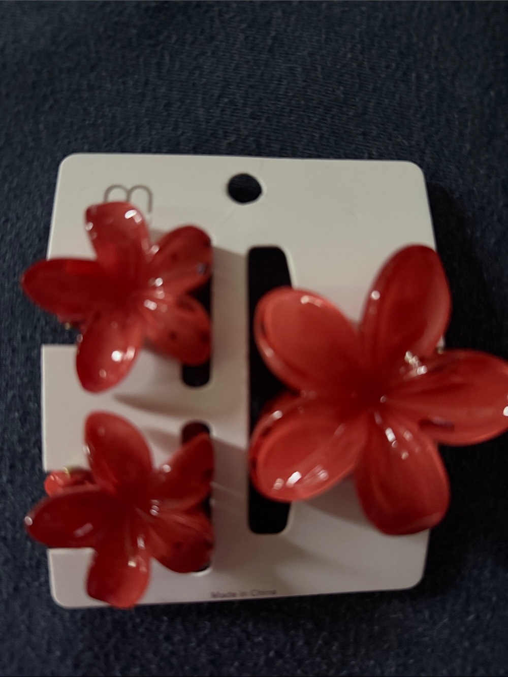 3 piece Hair Claws